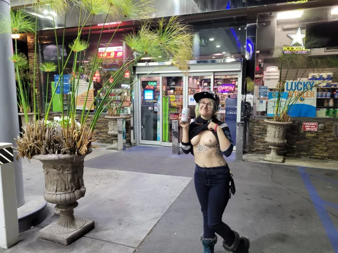 Showing off titties for some unicorn tears by Rainyraex3