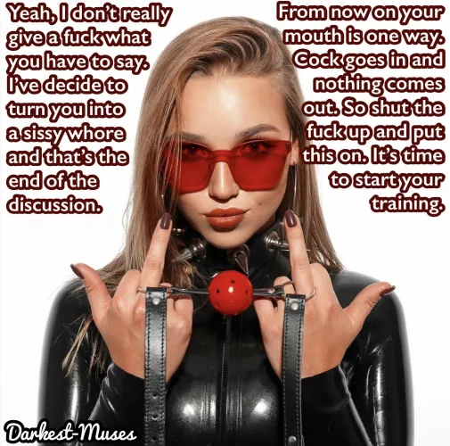 SHUT THE FUCK UP [Darkest-Muses] by ritewriterer