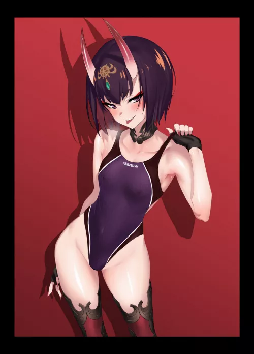 Shuten Douji Competition Swimsuit (Ulrich) [Fate] by sequence_string