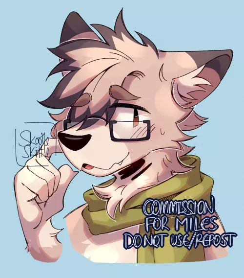 shy... [art by me @skootleskittle everywhere!] by SkootleSkittle