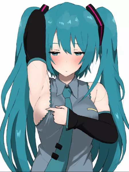 Side boob by MikuMikuMemes