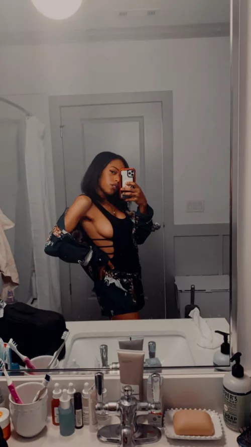 Side boob saves lives by Shot_Shape_4188