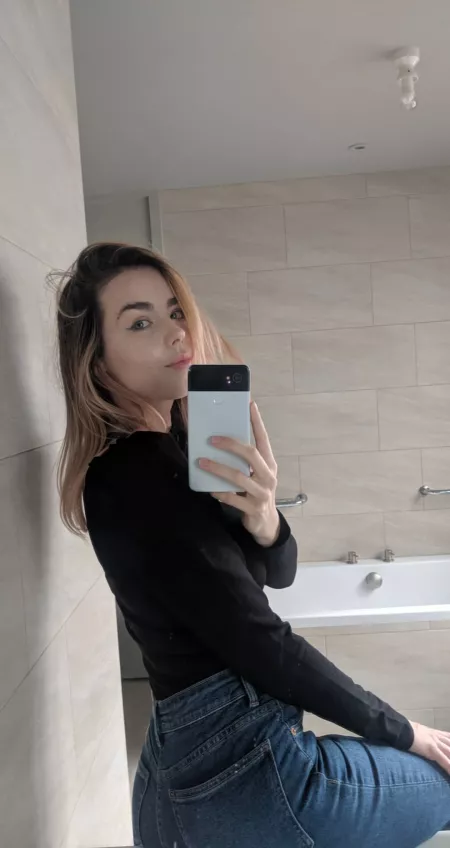 Sideways selfie by Diligent_Sympathy