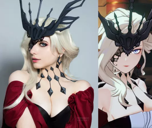 Signora from Genshin Impact by NMirikashi by confused_soul_07