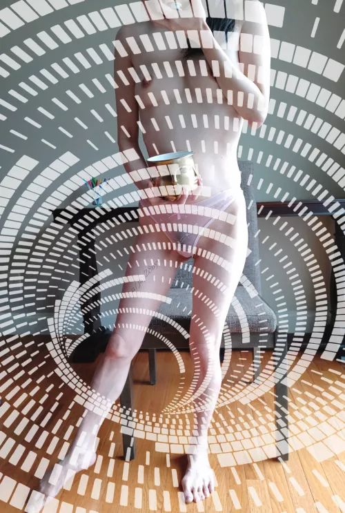 Silver and Gold with spiral-I love how this turned out (F) [OC] by jay28nyc