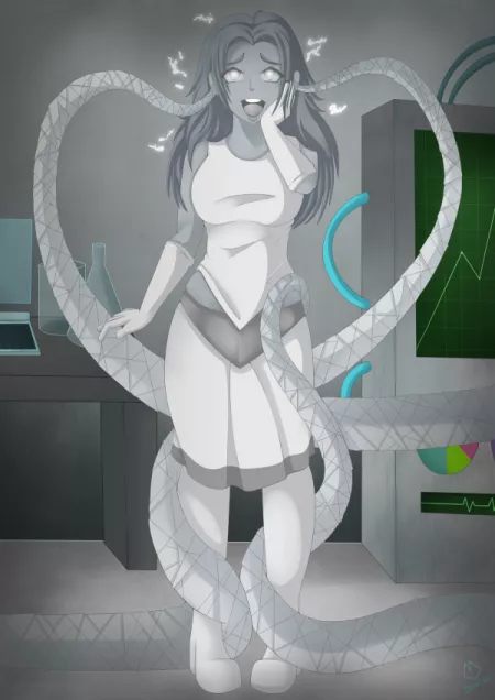 Silver defeated by Mind Bore's tentacles (liferien) by jimskog99