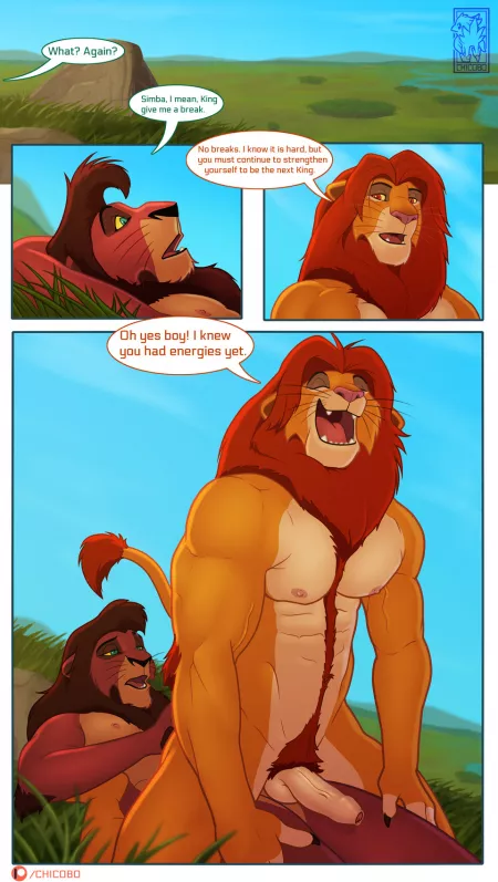 Simba & Kovu by Chicobo by AliceTheMagicQueen