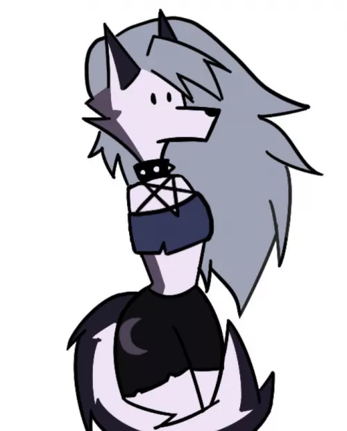 Simplified Loona fanart (I forgor about hands) by Jonz000