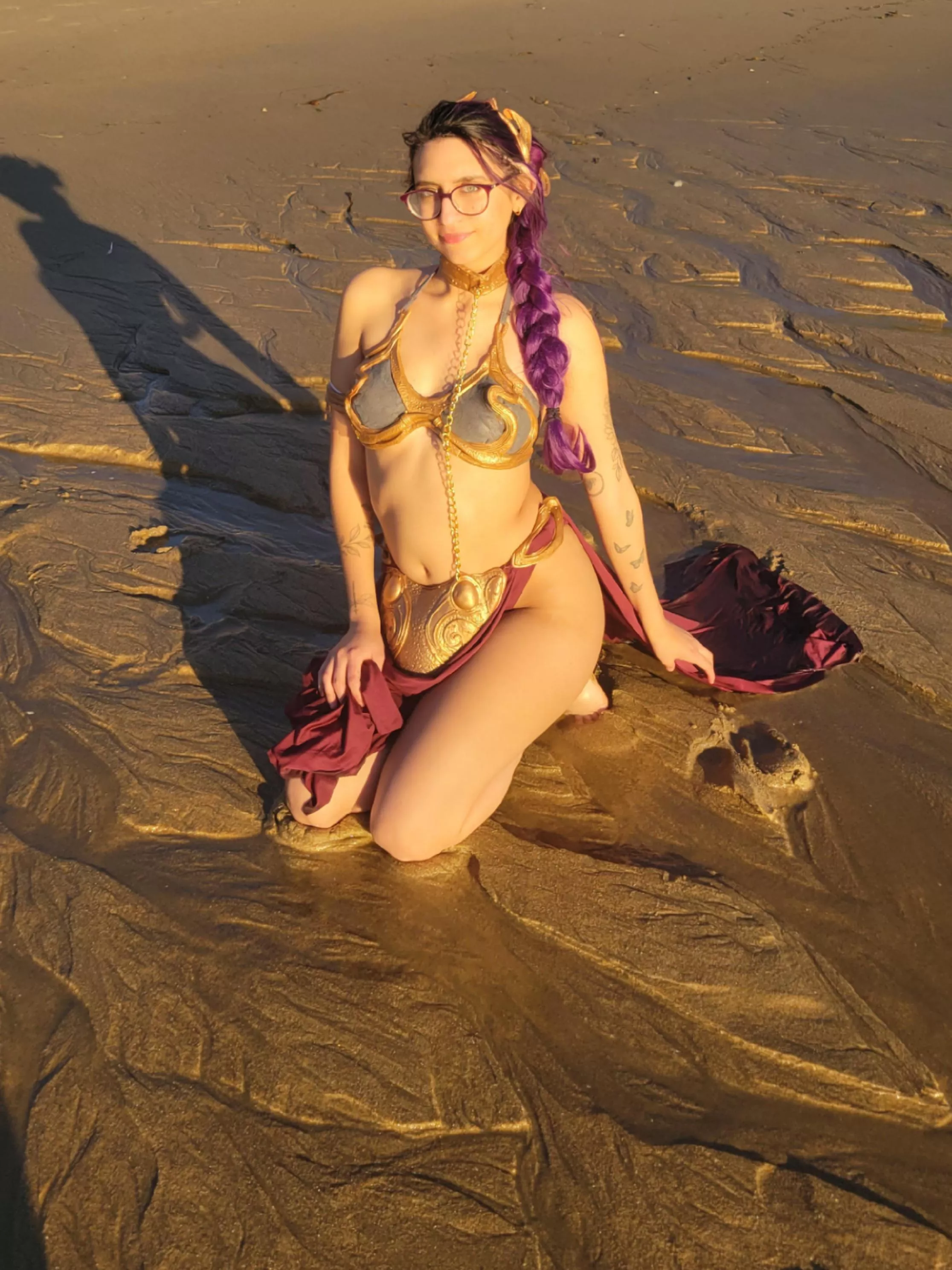 Since r/starwars was not having it...here is my Slave Leia <3 [oc] [anastasialovegood] posted by anastasialovegood