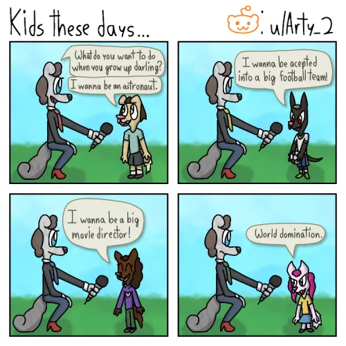 Since y'all liked my first comic so much I made another one. by Arty_2