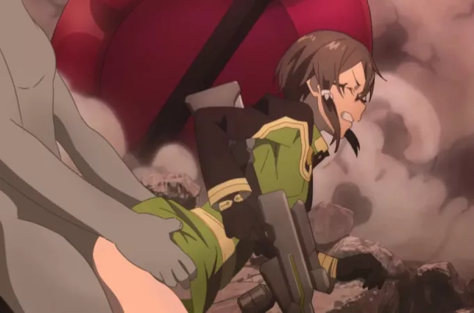 Sinon learns play ordinal scale by Calexixa777