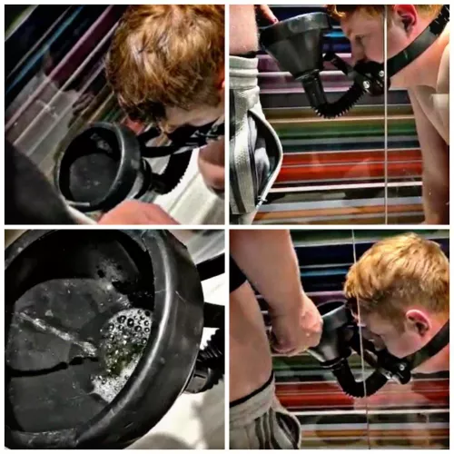 Sissy bitch is ready and waiting to drink up all of Alpha Master Ryan’s sweet nectar! Attaching a funnel to its mouth ensures not a single drop will be wasted! Full video available on Gumroad via link in the comments! by Jakethesublad1995