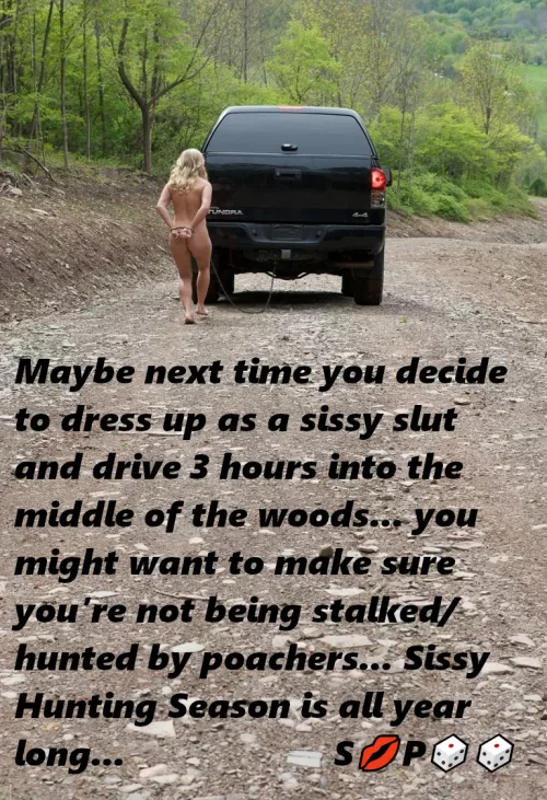 Sissy Hunting Season... by bknd92