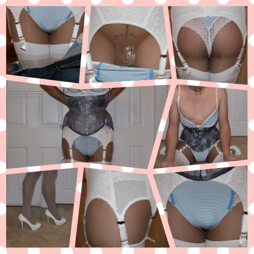 Sissy Uniform and Chastity 2022/02/01 chastitysissymegan.com by ChastitySissyMegan