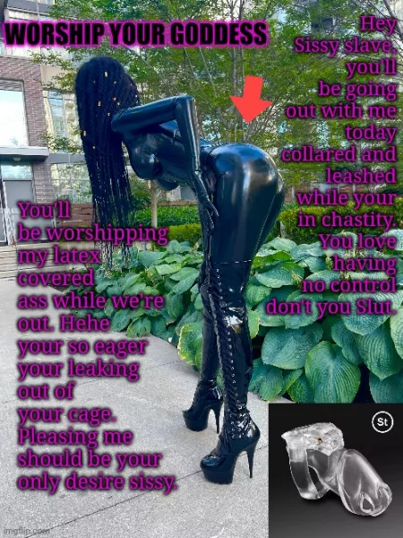 Sissy's are Caged and Worship by IIUSRII