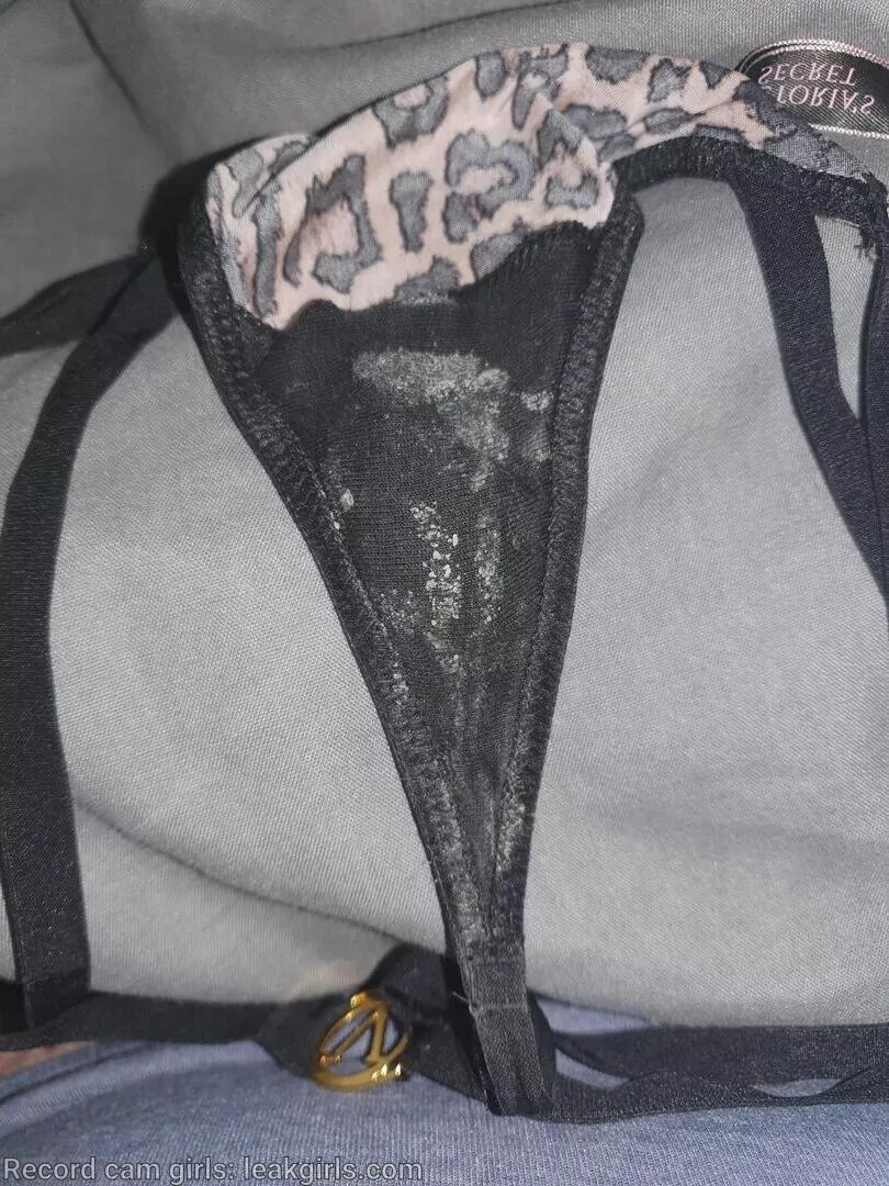 Sister left rhis VS thong in such a mess posted by Worried_Historian_54
