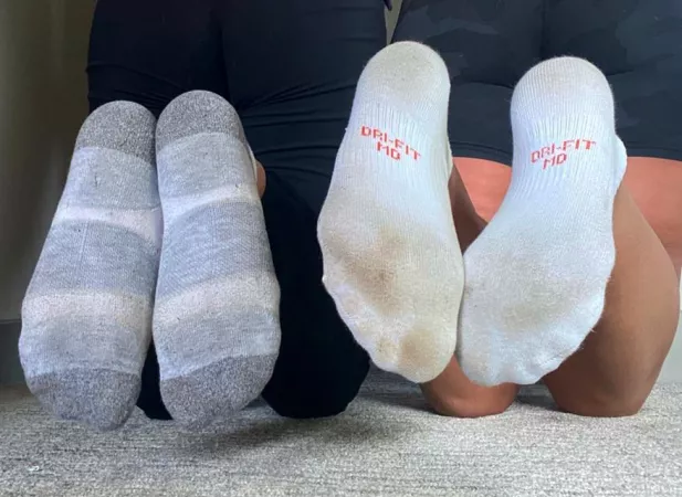 Sisters in ankle socks 😉 by Realistic-Olive-9974