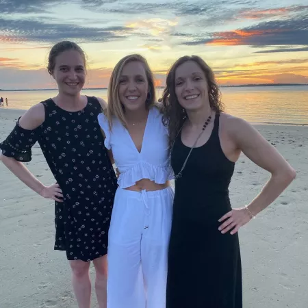 Sisters on the beach by theintdevo