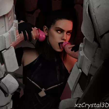 Sith Rey dual-wielding dicks (xzCrystal3D) by EroExarch