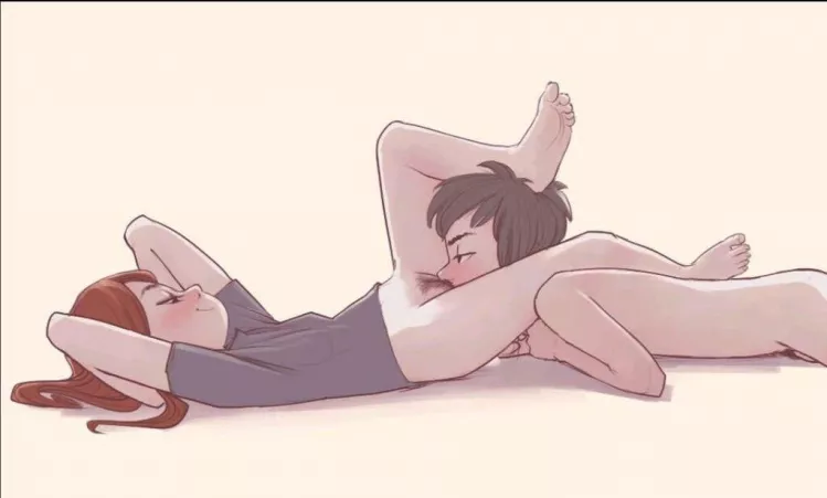 Sitting back while being eaten out by miss-sera