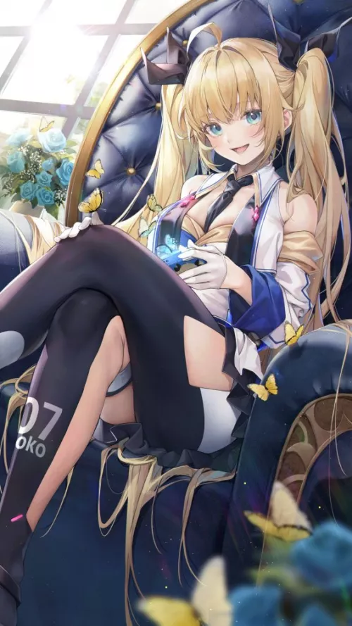 Sitting on her Throne [Artist's Original] by CheetahSperm18