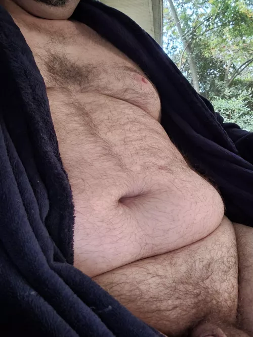 Sitting outside enjoying the morning. Wanna join me? by Overall_Somewhere_59