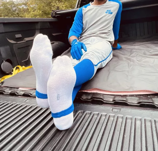 Size 10 Baseball Jock Feet by CharmingReporter626