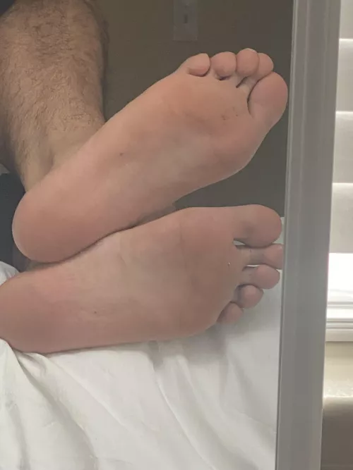 Size 13.5 Feet, been told over the years I have nice feet, what do you guys think? by jayvcr