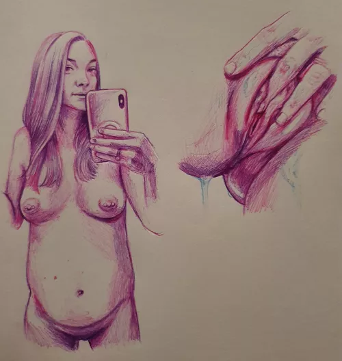 Sketch from amazing photos shared by u/New_Consequence3721 by demb102