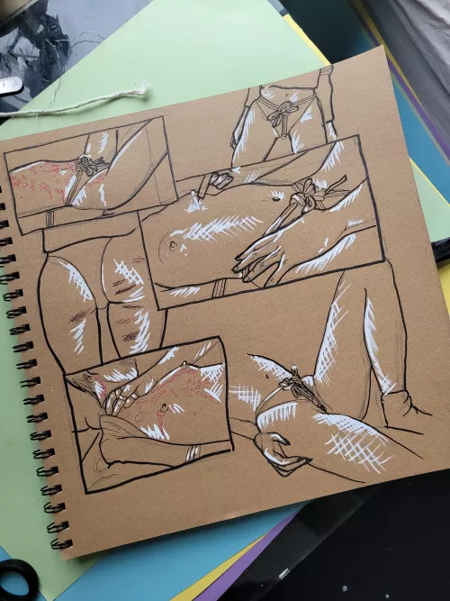 Sketches from a scene by ham-sandwitch47