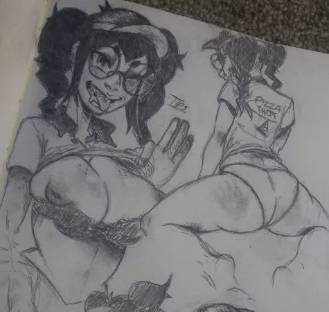 Sketches of Tips (postergeist_) by Iamdoingathing