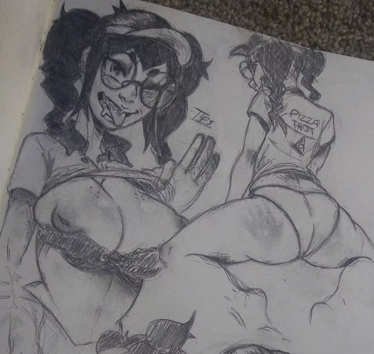 Sketches of Tips (postergeist_) posted by Iamdoingathing