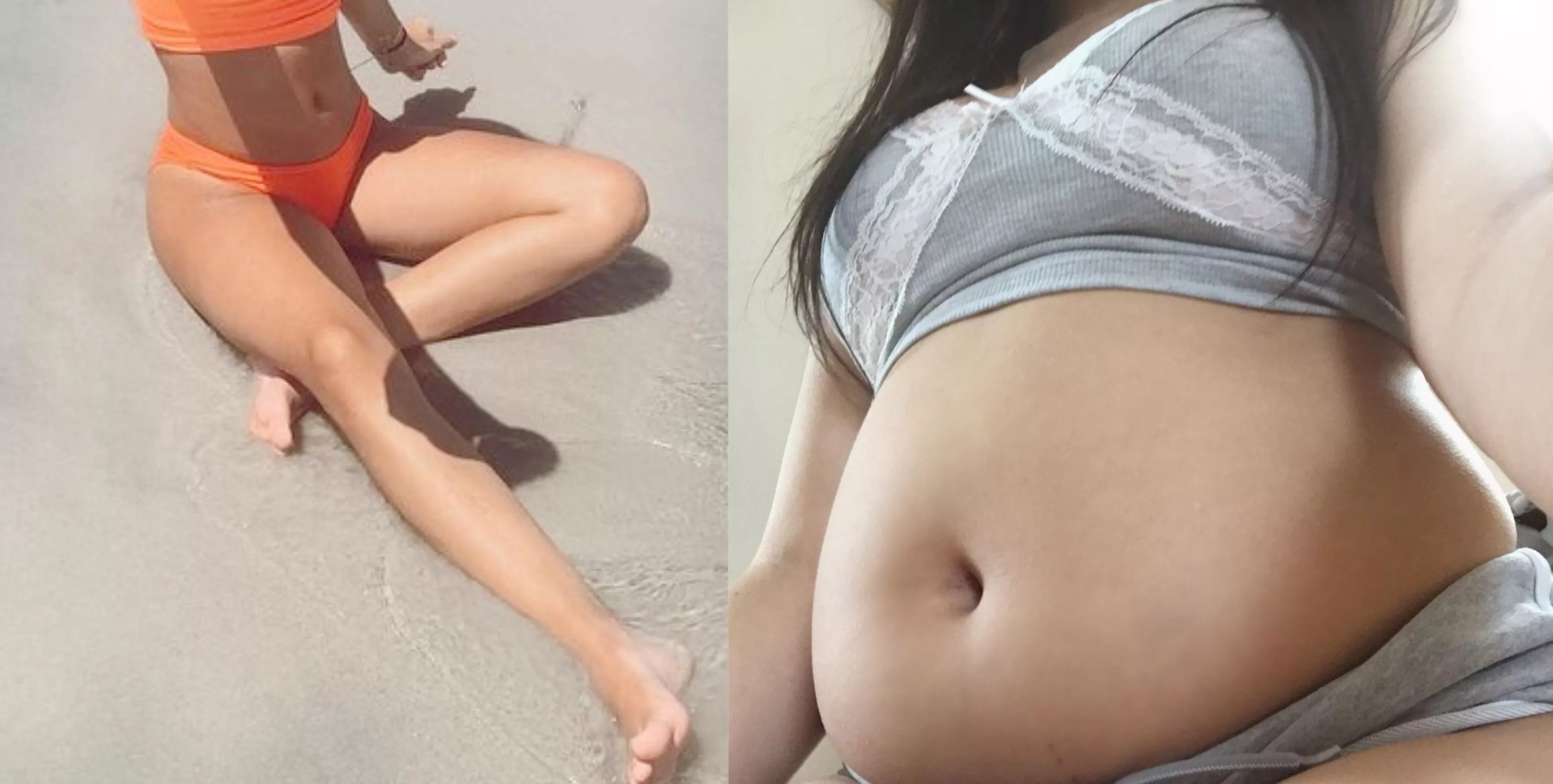 Skinniest to Fattest! I love seeing how much weight I gained ❤️ posted by Alyssangel