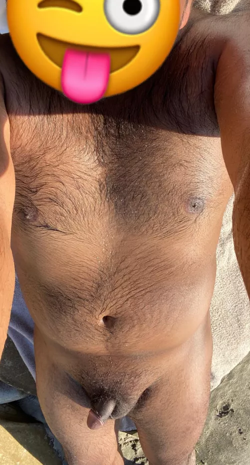 Skinny dipping and sun bathing at a nude beach😊🙏🏽 by youngwildfree_99