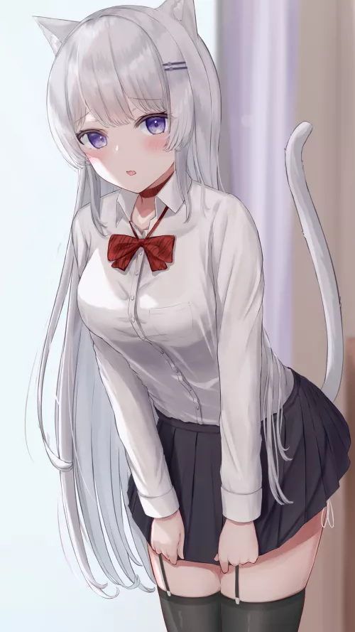 Skirt might be a bit too short by Jacrispy_Tenders