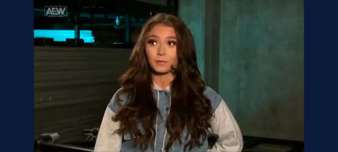 Skye blue from aew tonight 💙 by fony06