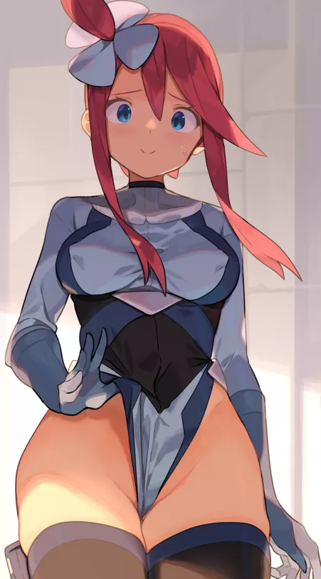 Skyla Highleg Leotard (Spring2013) [Pokemon] by sequence_string