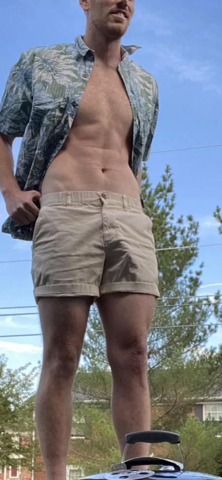 Sky’s out thighs out by thenakedginger_