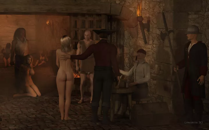 Slave market of Aquinas by Lyno3D