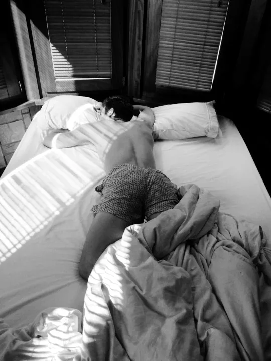 Sleeping in posted by menareamazing