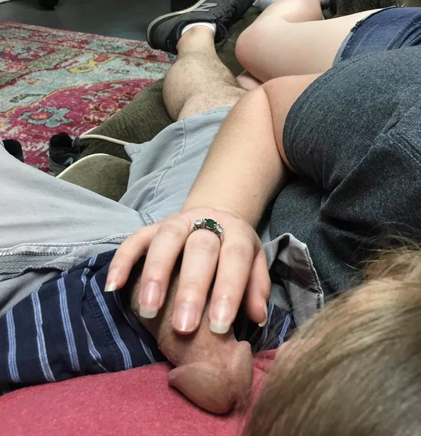 Sleeping with my cock in her hand. posted by growingmushroom