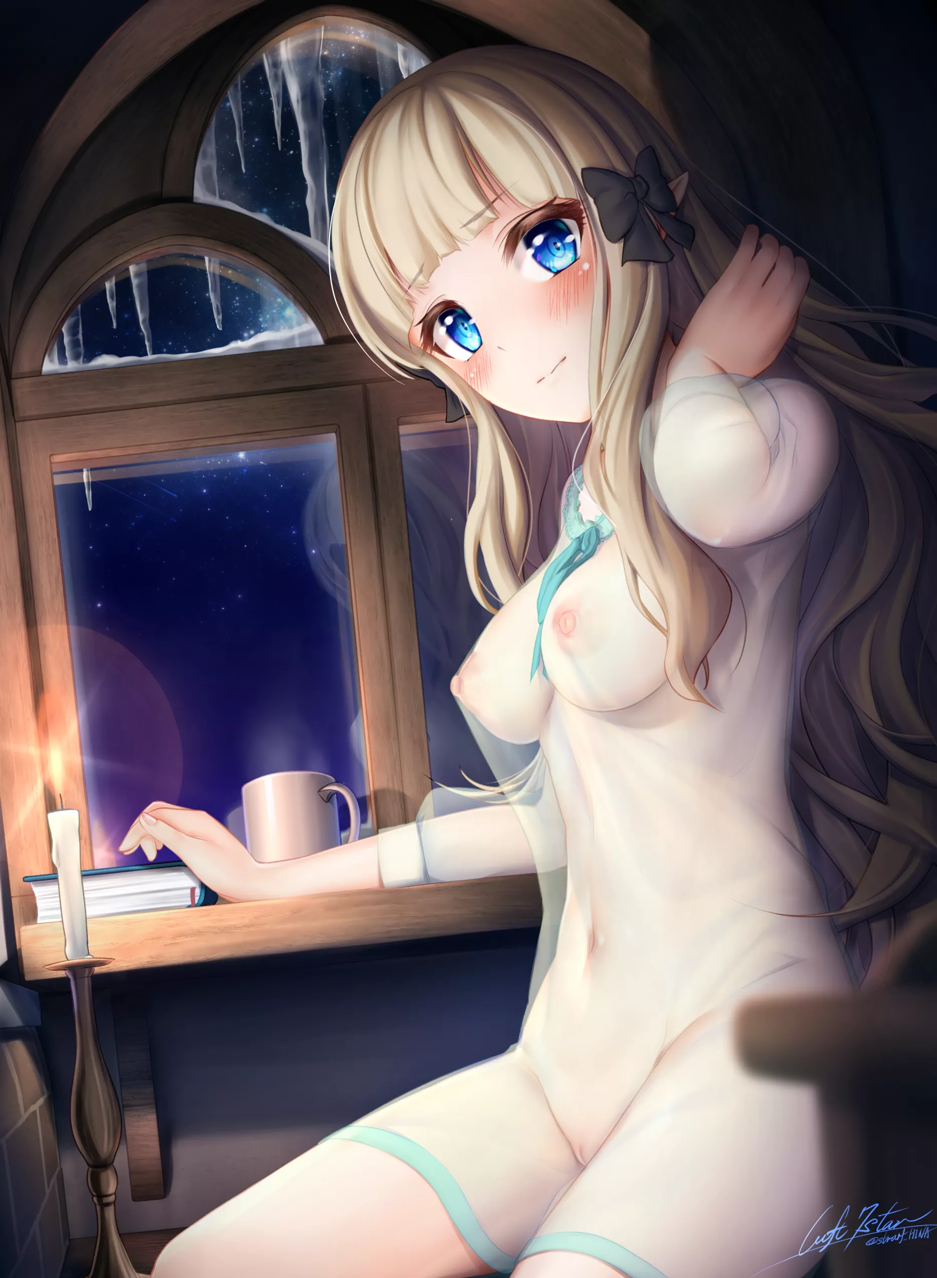 Sleepless Night (Milia Simohayha) [Princess Connect] posted by sequence_string