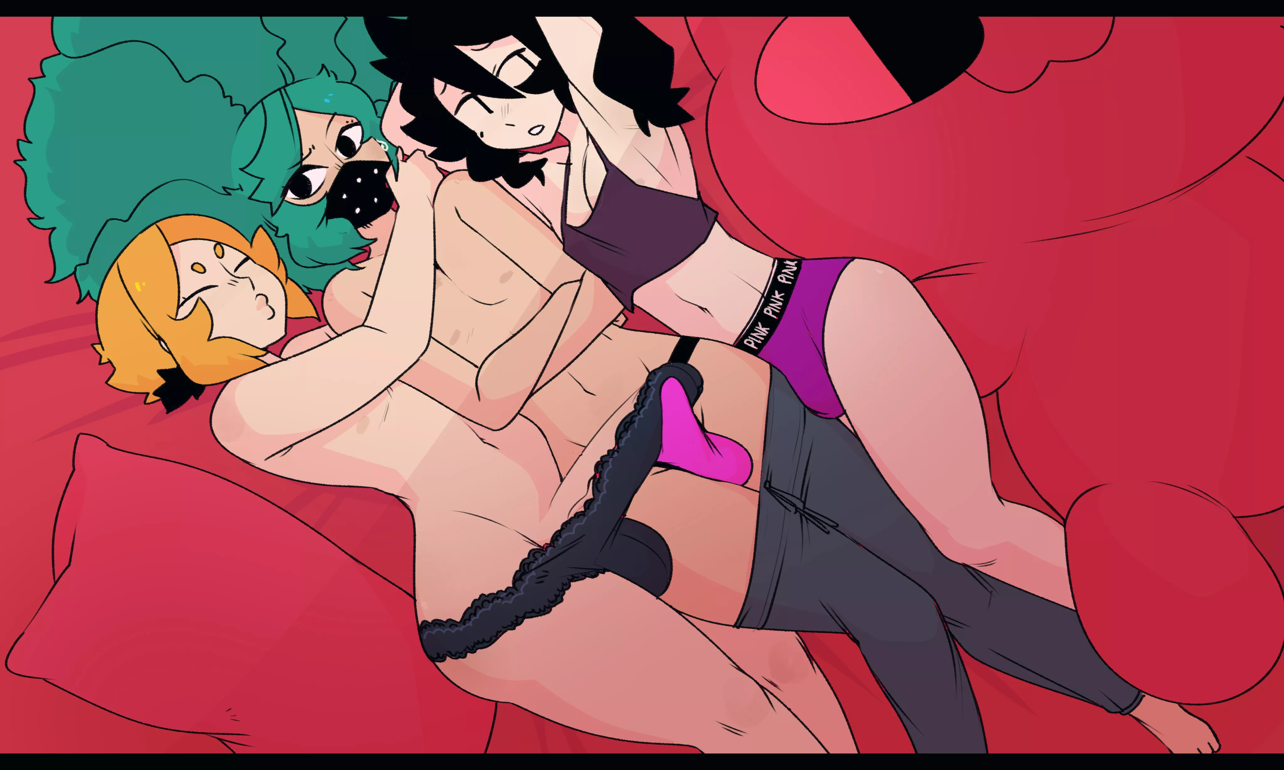 Sleepover Party! [Pineapple, Buffy, and Chef] (gats) posted by Iamdoingathing