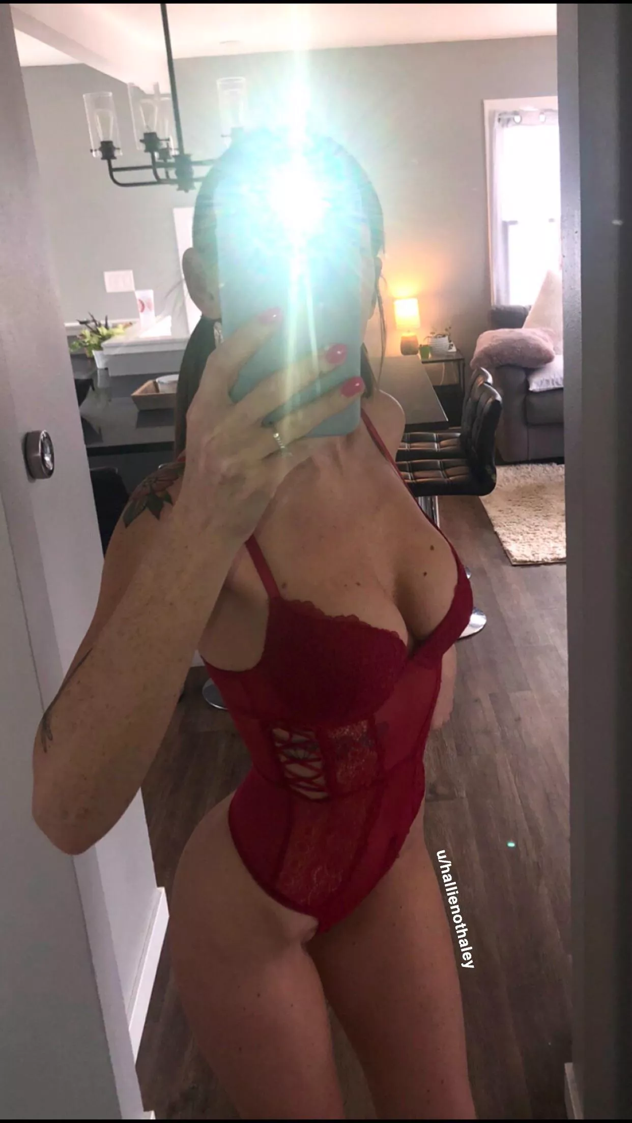 Slim thick with freckles and tattoos, what’s not to love? ;) posted by hallienothaley