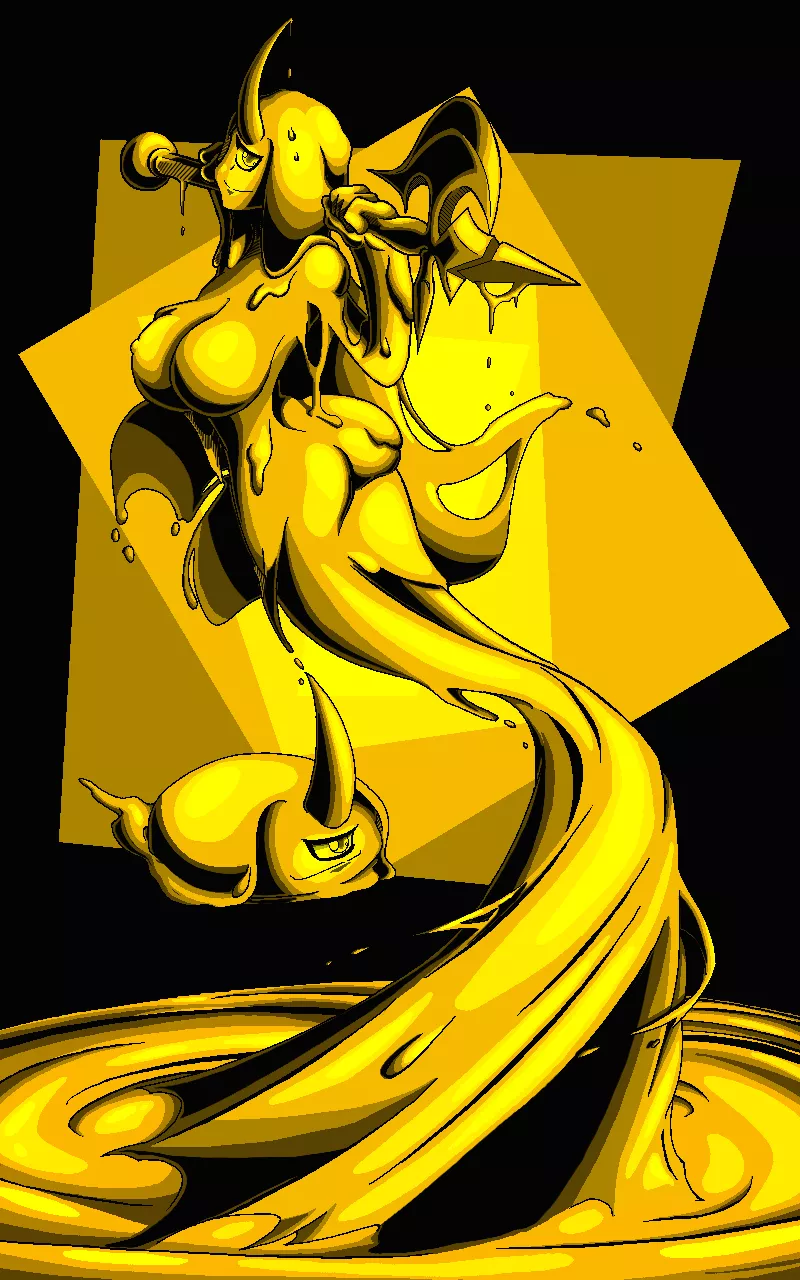 Slime girl Cyclops posted by Crimsyndevil