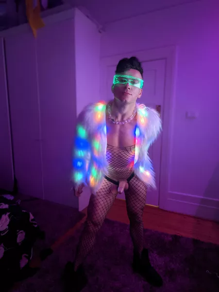 Slut for a rave outfit by throw-awave