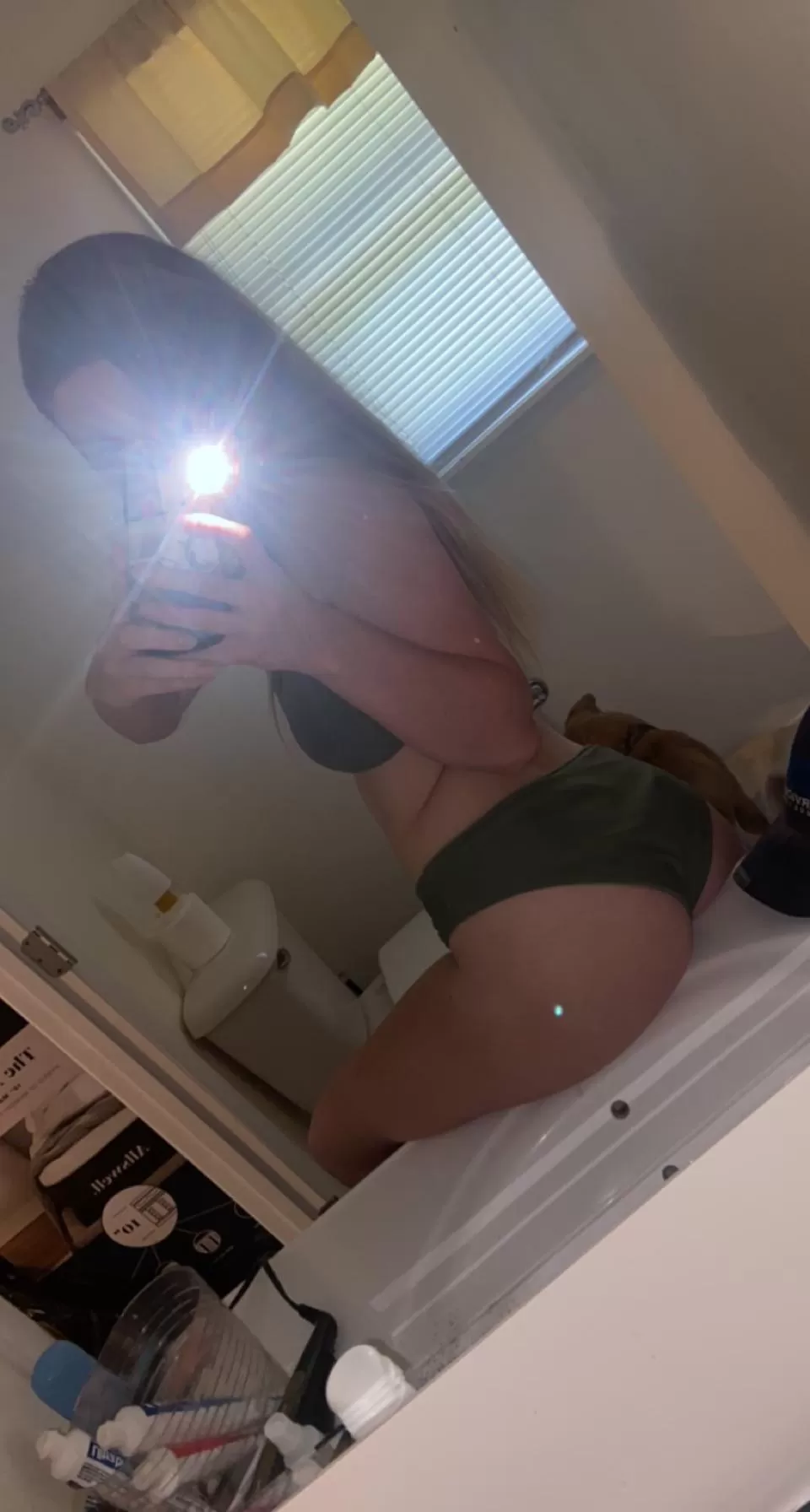 slut gf showing off her ass to her bfs 🥰 posted by Open_Fail7783