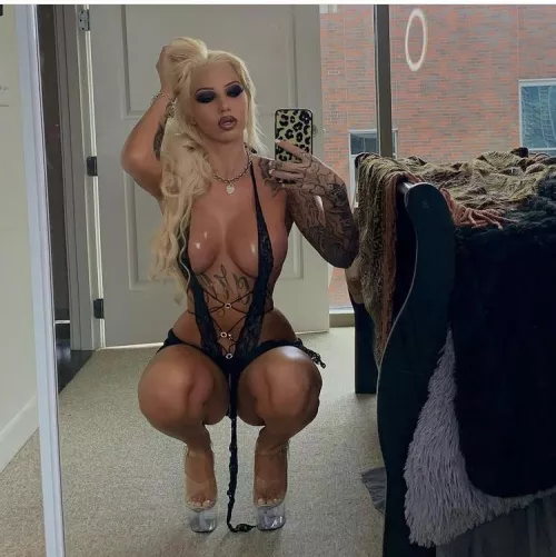 Small chested, but incredible hot bimbo. by trophylover