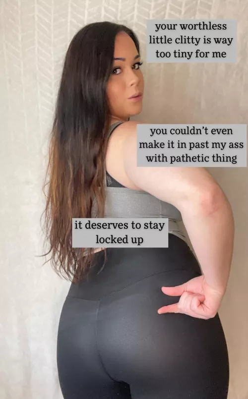 Small dicks deserve the cage! by mrshumiliation