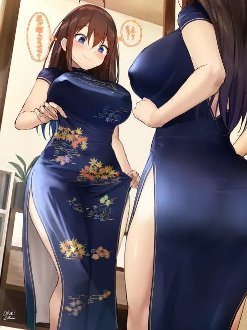 Small Dress, Thicc Body by Extreme_Art